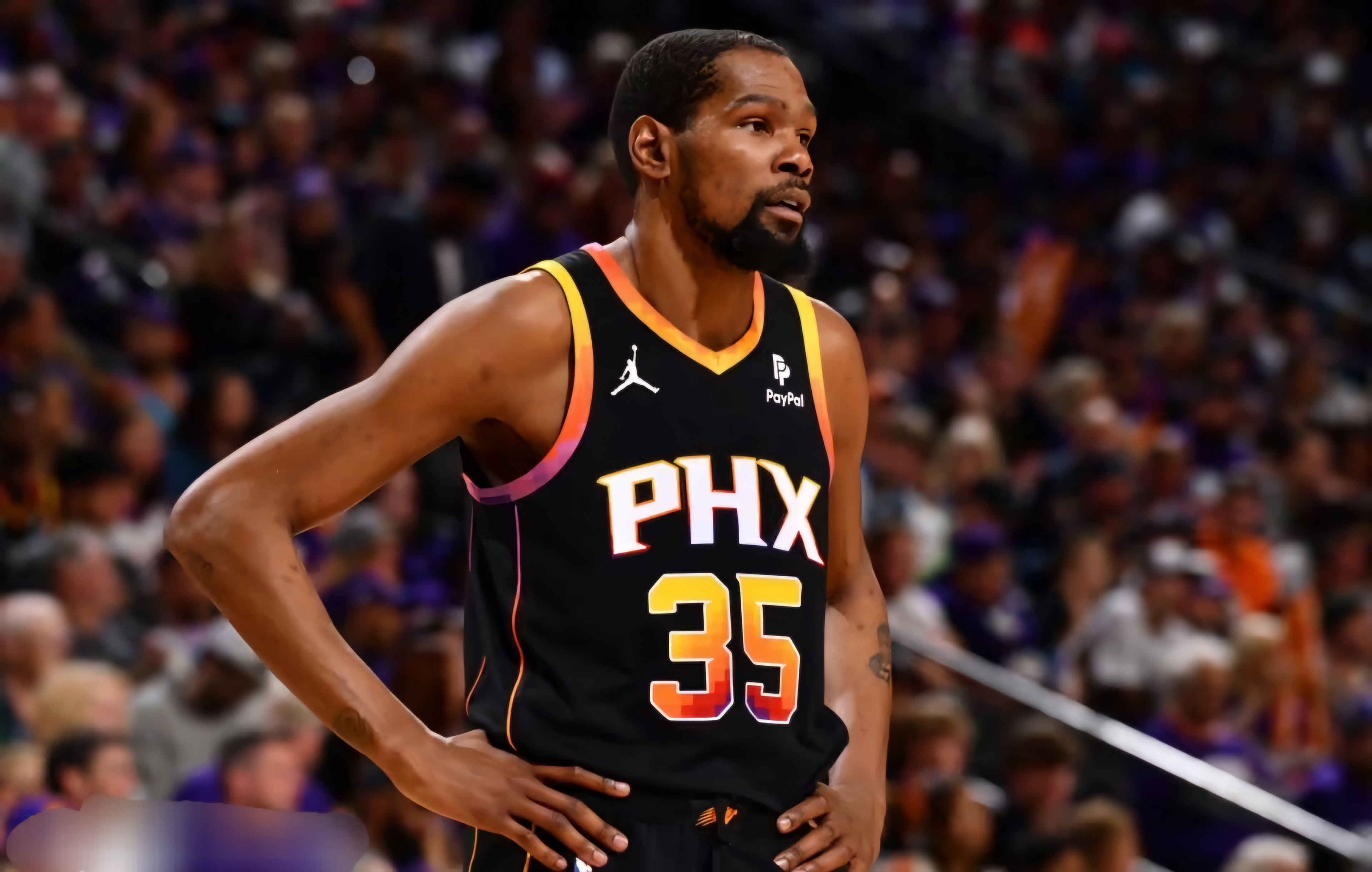 骑士轻取掘金，杜兰特点燃赛场