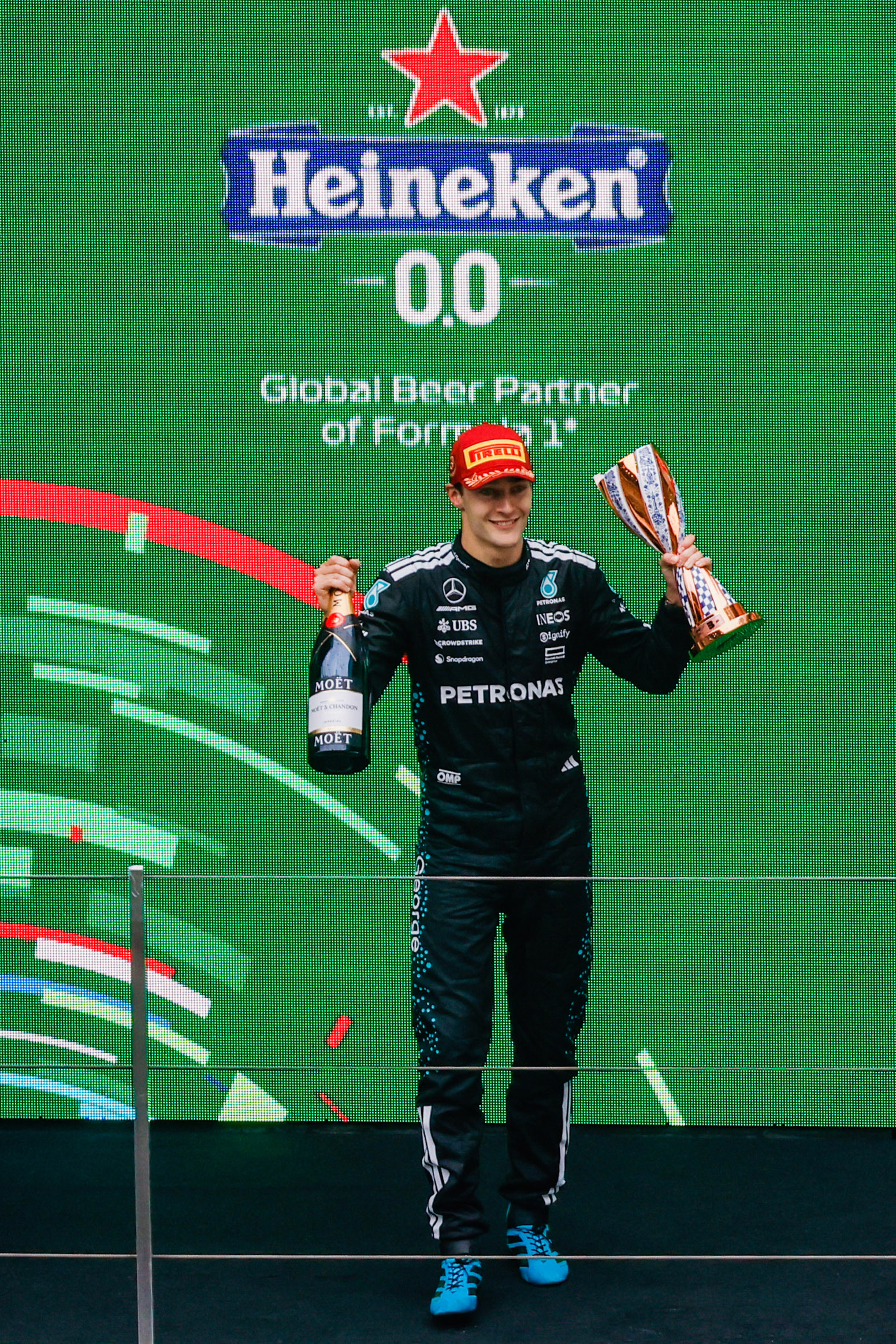 雷诺车队完胜梅赛德斯，拉塞尔高光表现的简单介绍